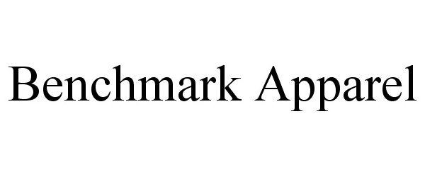Trademark Logo BENCHMARK APPAREL