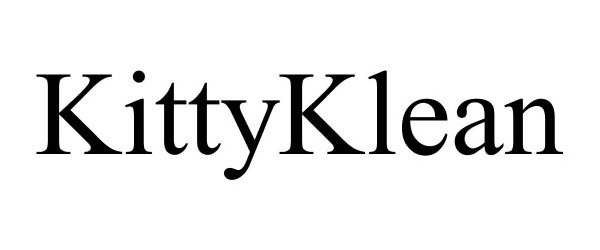 Trademark Logo KITTYKLEAN