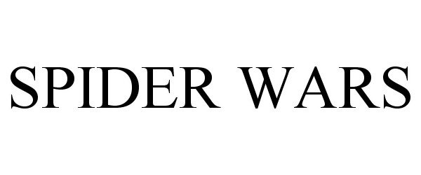 Trademark Logo SPIDER WARS