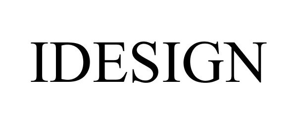 Trademark Logo IDESIGN