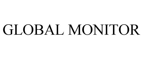 Trademark Logo GLOBAL MONITOR