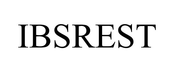 Trademark Logo IBSREST