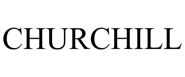 Trademark Logo CHURCHILL