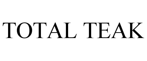  TOTAL TEAK