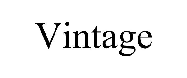 Trademark Logo VINTAGE