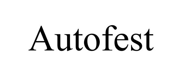 Trademark Logo AUTOFEST