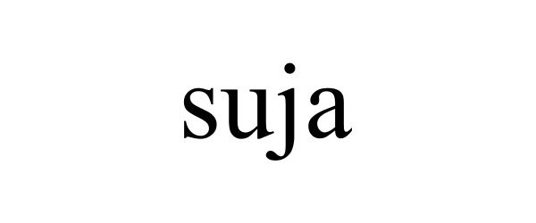 Trademark Logo SUJA
