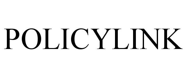 Trademark Logo POLICYLINK