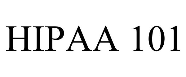 Trademark Logo HIPAA 101