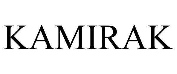 Trademark Logo KAMIRAK