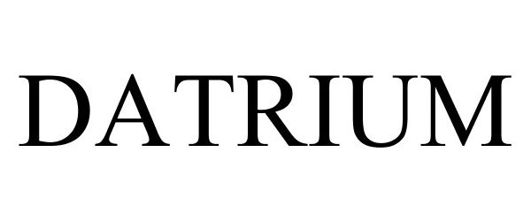 Trademark Logo DATRIUM