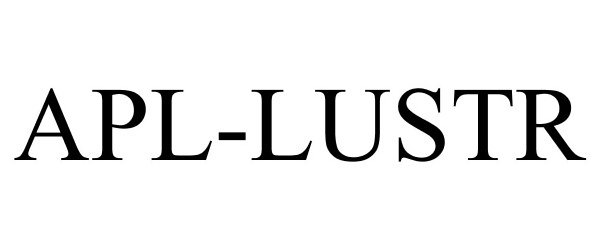 Trademark Logo APL-LUSTR