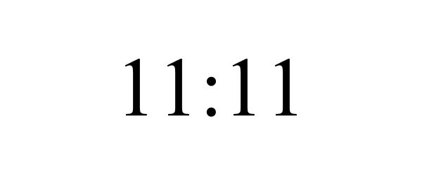 Trademark Logo 11:11