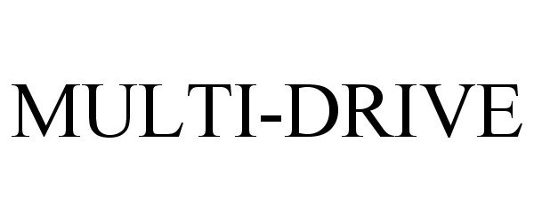 Trademark Logo MULTI-DRIVE
