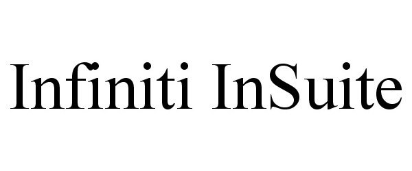  INFINITI INSUITE