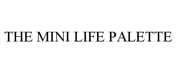  THE MINI LIFE PALETTE