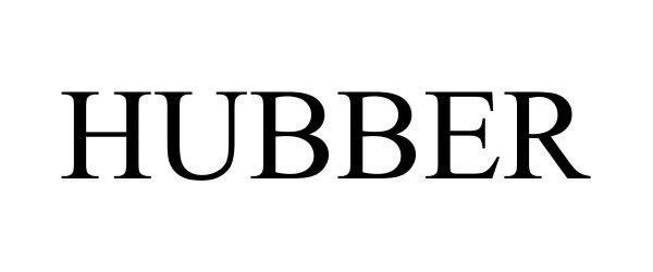Trademark Logo HUBBER