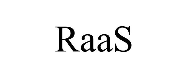 Trademark Logo RAAS