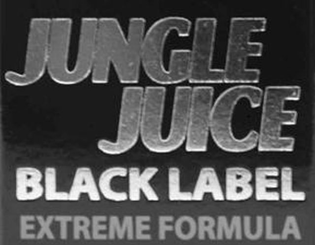 Trademark Logo JUNGLE JUICE BLACK LABEL EXTREME FORMULA