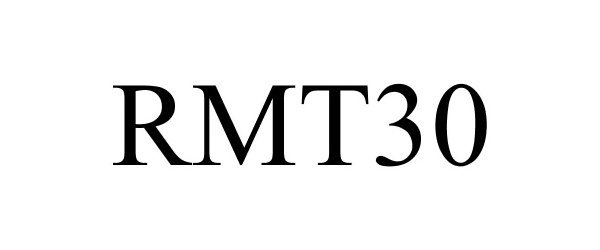 Trademark Logo RMT30