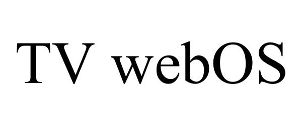 Trademark Logo TV WEBOS