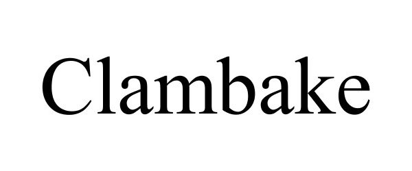 Trademark Logo CLAMBAKE