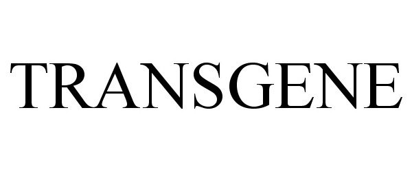 Trademark Logo TRANSGENE