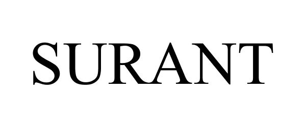 Trademark Logo SURANT