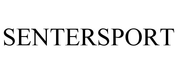 Trademark Logo SENTERSPORT