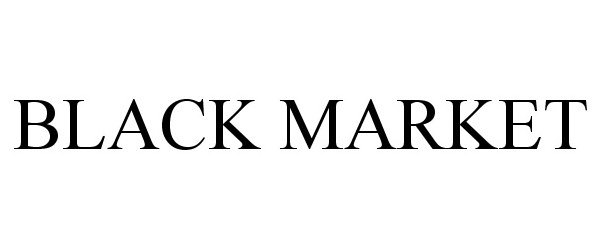 Trademark Logo BLACK MARKET
