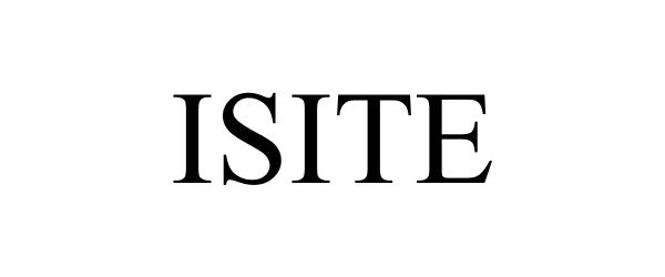 Trademark Logo ISITE