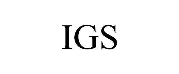 Trademark Logo IGS