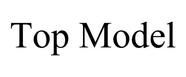 Trademark Logo TOP MODEL