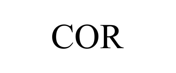 Trademark Logo COR