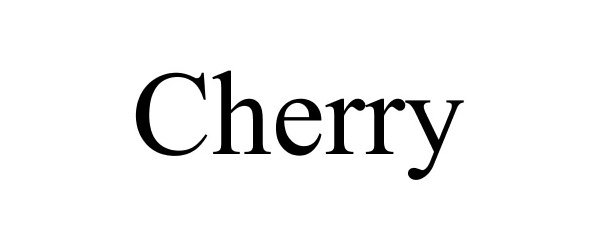 Trademark Logo CHERRY