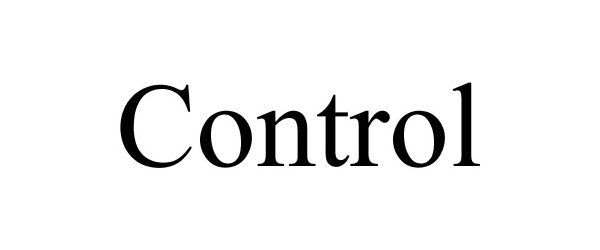 Trademark Logo CONTROL