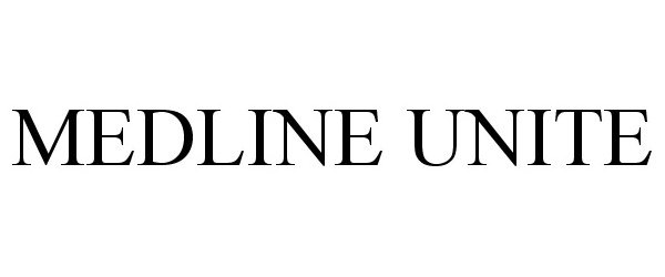 Trademark Logo MEDLINE UNITE