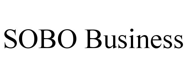  SOBO BUSINESS