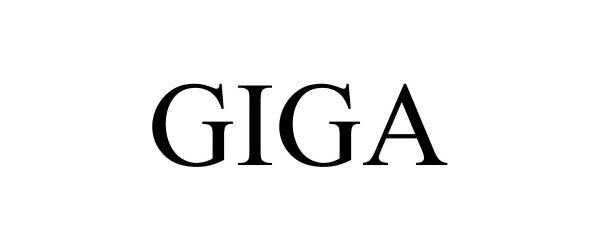 Trademark Logo GIGA