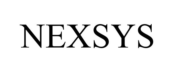 Trademark Logo NEXSYS
