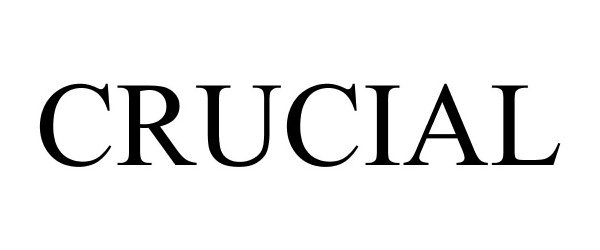 Trademark Logo CRUCIAL
