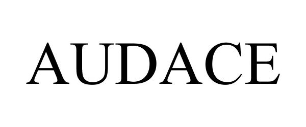 Trademark Logo AUDACE