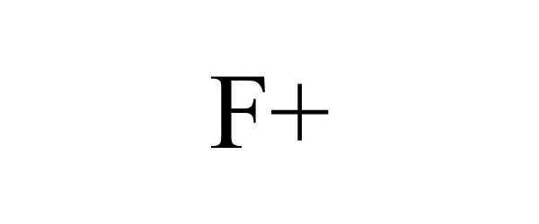 Trademark Logo F+