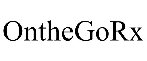 Trademark Logo ONTHEGORX