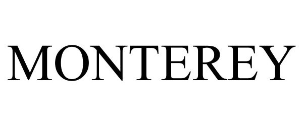 Trademark Logo MONTEREY