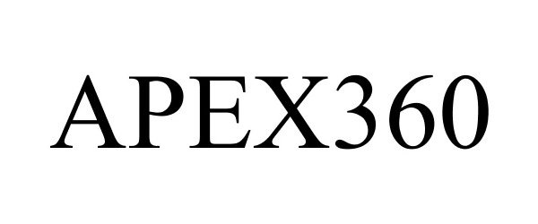 Trademark Logo APEX360