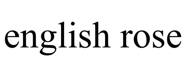 ENGLISH ROSE