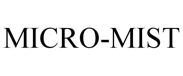 Trademark Logo MICRO-MIST