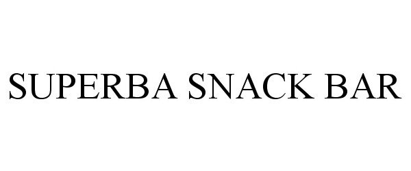  SUPERBA SNACK BAR