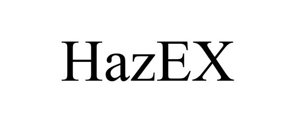 Trademark Logo HAZEX